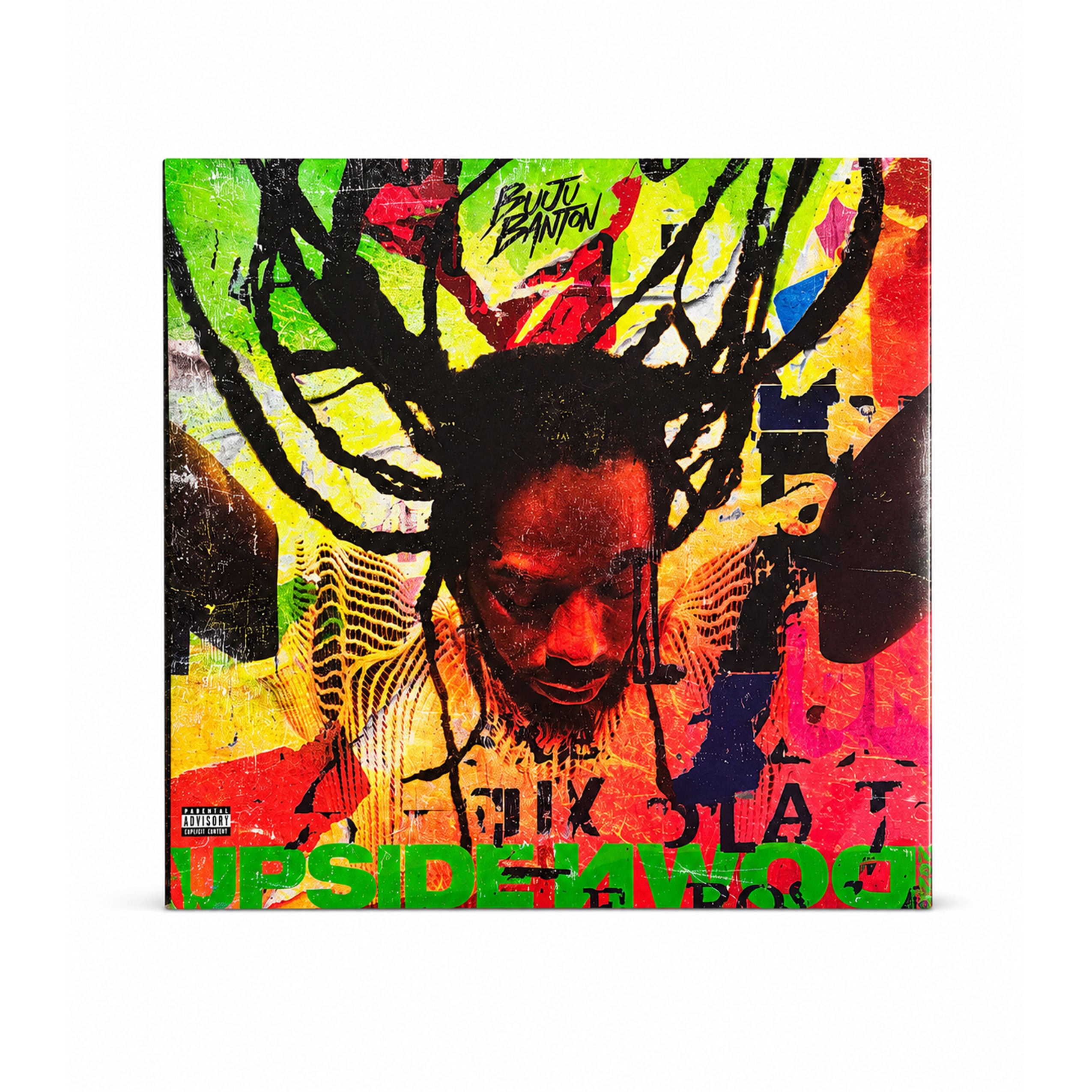 Upside Down Colored Vinyl 2LP Cover