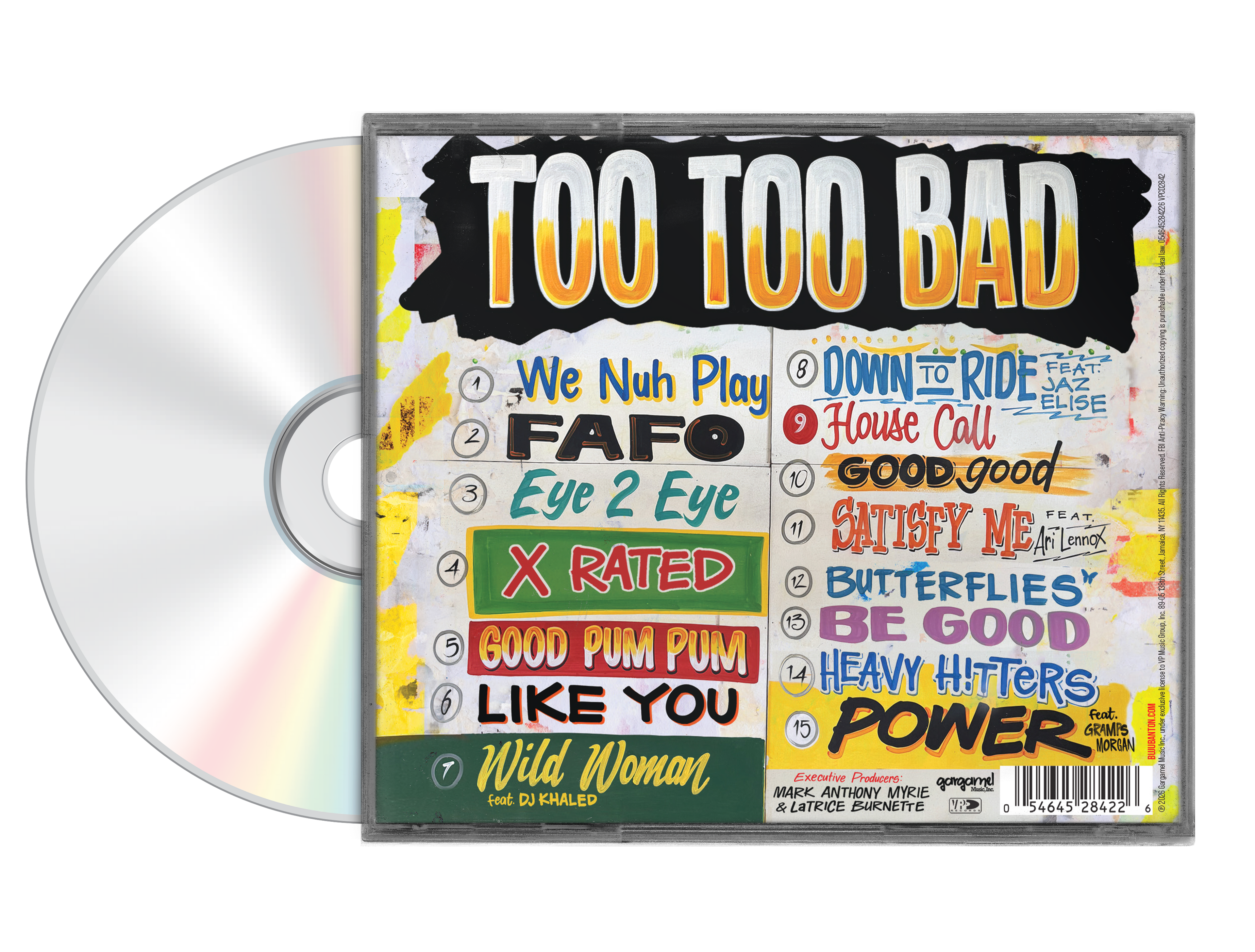 Too Too Bad Compact Disc