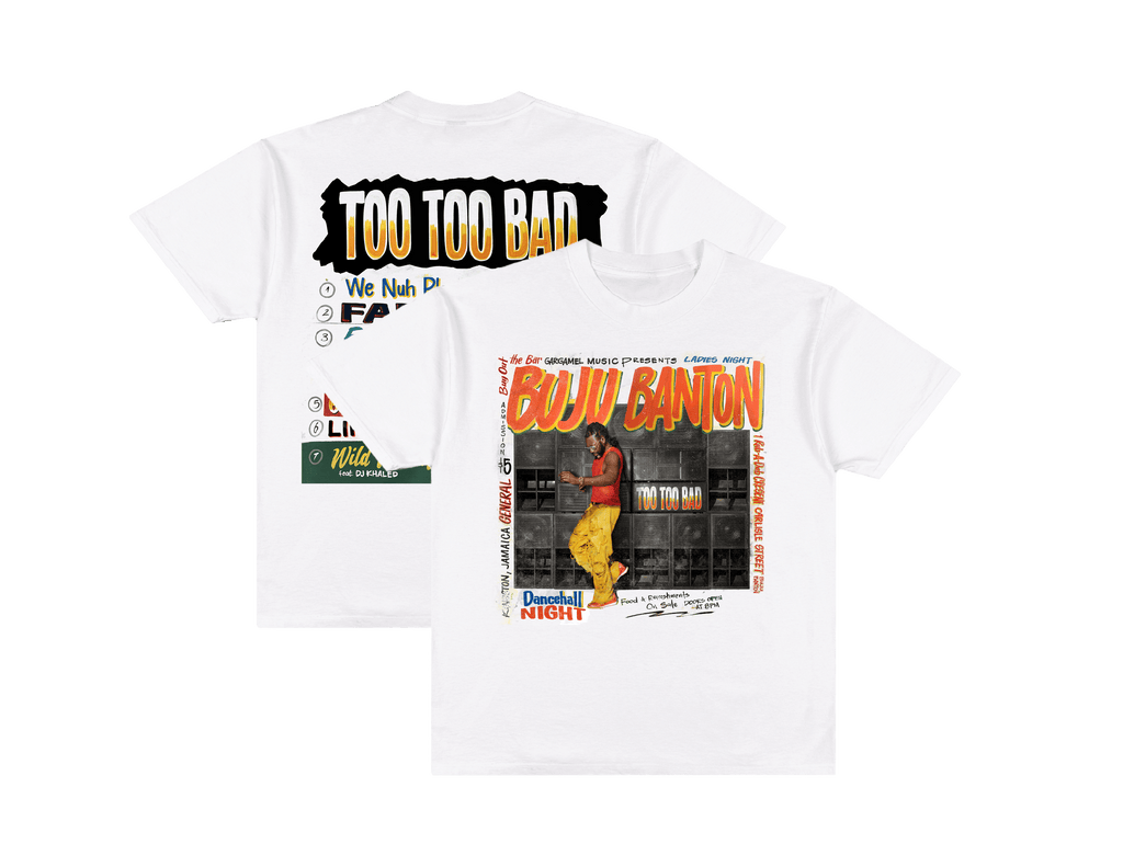 Too Too Bad Album Cover Tee