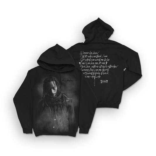 Smoke Portrait Black Hoodie (Pre-Order)