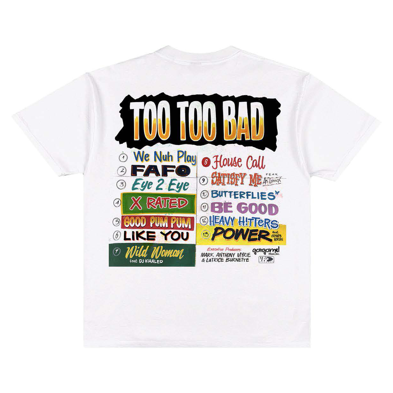 Too Too Bad T-Shirt & Vinyl Fan Pack