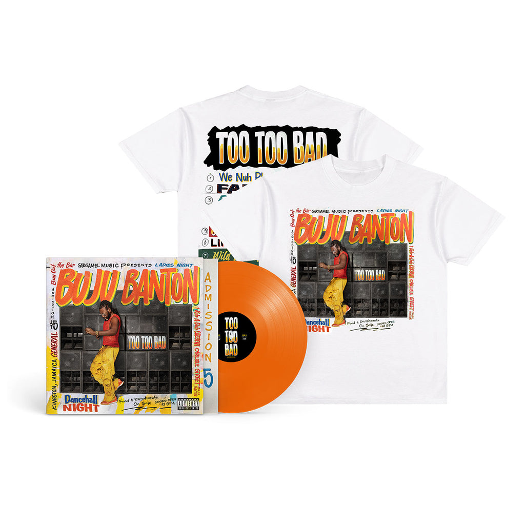 Too Too Bad T-Shirt & Vinyl Fan Pack